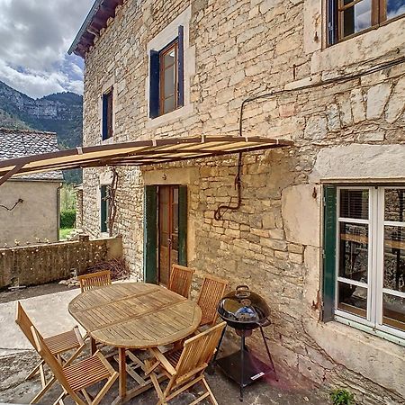 Gorges Du Tarn Gite En Pierres Avec Terrasse Quezac  エクステリア 写真